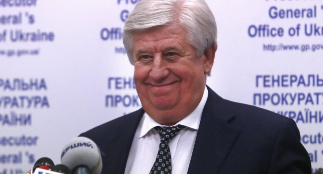 Луценко назвал дату отставки Шокина