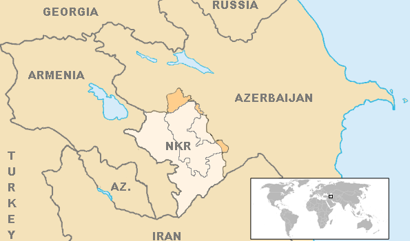 Российский пропагандистский канал не смог показать на карте Нагорный Карабах