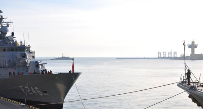 В Одессу с визитом прибыли корабли ВМС Турции