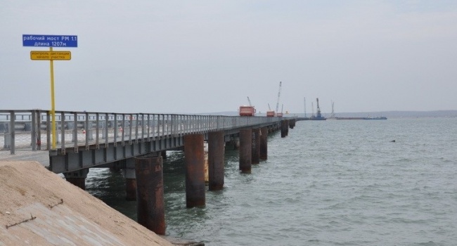 Эксперты: возведение Керченского моста можно заморозить