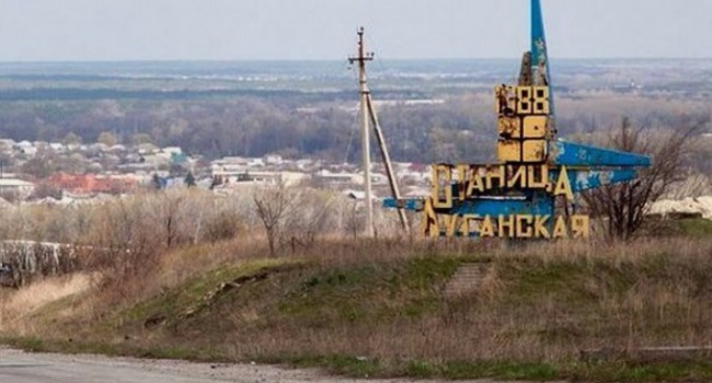 Станица Луганская подверглась мощному обстрелу