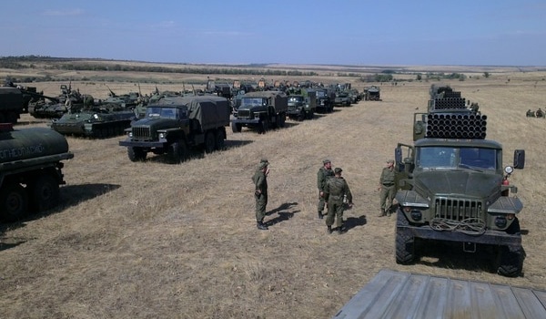 Террористы стягивают вооружение под Донецк и Горловку
