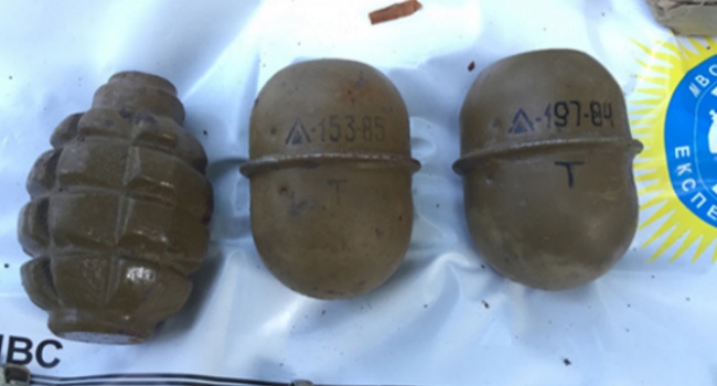 В одесском парке найдены гранаты и боеприпасы