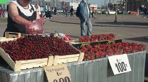 В Крыму цены на плодоовощную продукцию взлетели до европейских