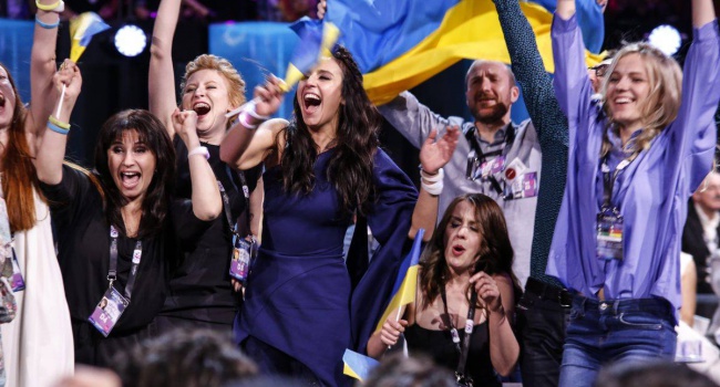 Победа Украины в Стокгольме - лучшие фото Джамалы