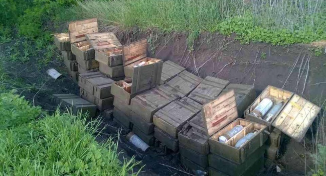 В Донецкой области спецслужбы лишили террористов танковых снарядов