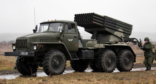 Разведка обнаружила места скопления российской военной техники в ОРДЛО