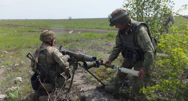 Украинские бойцы заставили убегать российских диверсантов