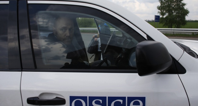 Наблюдатели ОБСЕ внесли панику и истерию в ряды боевиков, - Доник