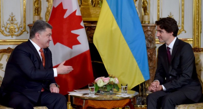 Украина подпишет экономическое соглашение с Канадой
