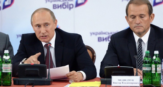 "Моему кумовству с Путиным завидует вся киевская элита" - Виктор Медведчук