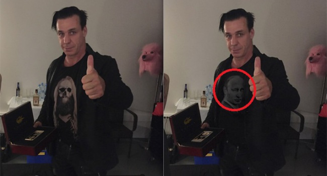 Лідер гурту Rammstein постраждав від "путінської" пропаганди