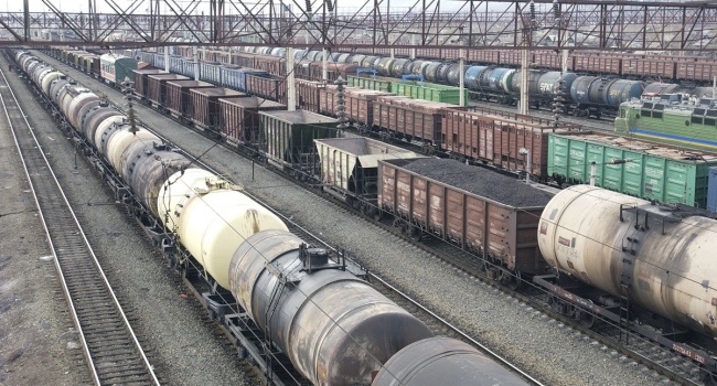 Остановка грузового железнодорожного сообщения в Украине