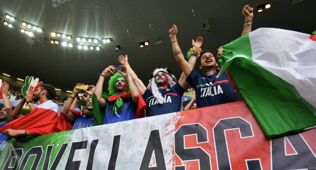 Евро-2016: паника на грани безумия во время матча Германия-Италия