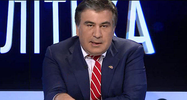 Саакашвили жалуется на Яценюка в эфире "112 Украина"