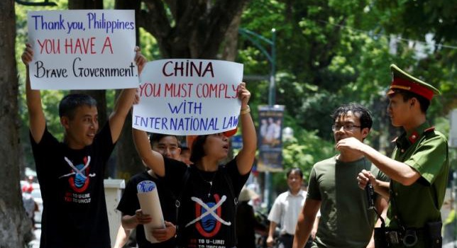 Антикитайские демонстрации во Вьетнаме