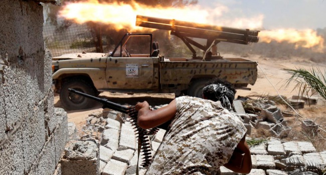 Военные действия в Ливии - фоторепортаж