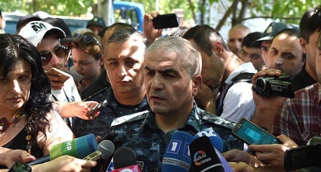 З окупованого поліцейського відділку Вірменії звільнили кількох заручників