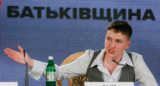 Журналист: Савченко отказалась от должности секретаря СНБО
