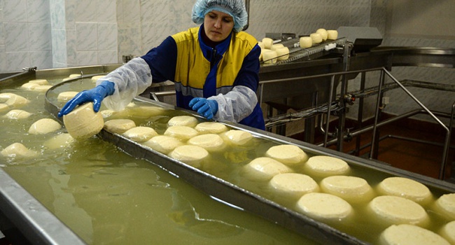 Украина резко сокращает производство сыра
