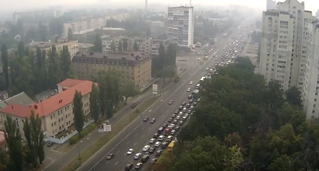 Киевляне по-прежнему дышат отравленным воздухом