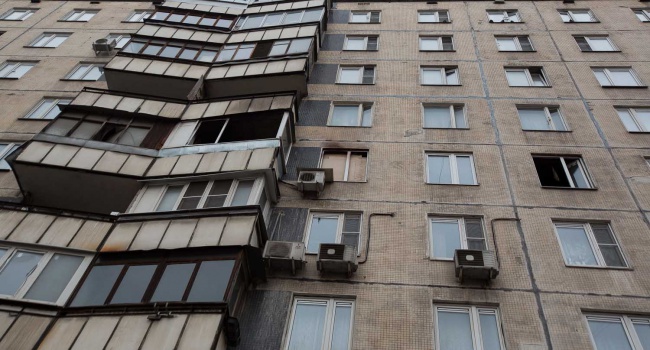 В Киеве горела квартира 