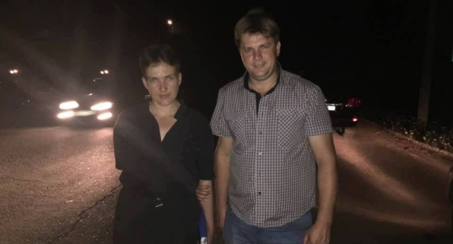 Надія Савченко засвітилася в компанії агента російських спецслужб
