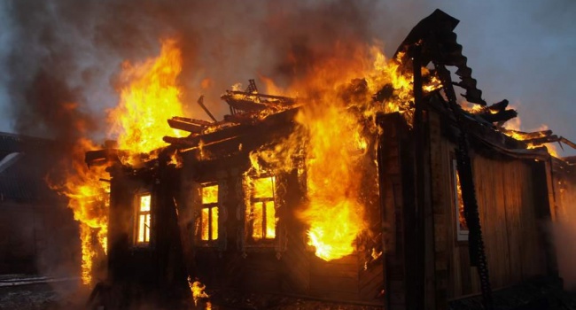 В Одесской области сгорел дом