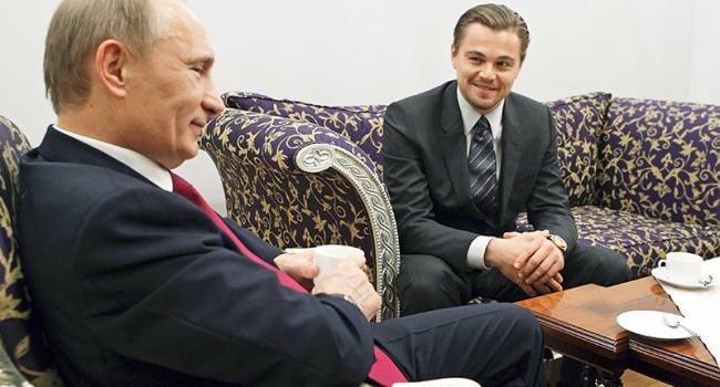 Ди Каприо и Путина пригласили участвовать в одном проекте