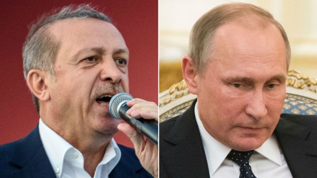 «Перезавантаження» відносин між Путіним та Ердоганом