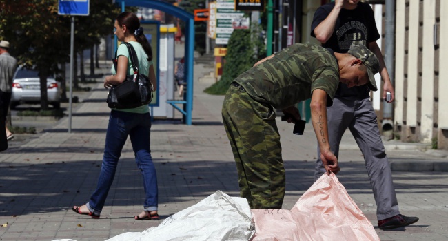 В Донецке убит мирный житель. Террористы обвиняют наших солдат