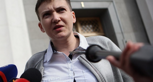 Блогер: Марионетка Медведчука Надя Савченко готовит новую провокацию