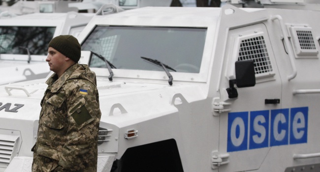 ОБСЕ: наши представители были обстреляны на Донбассе