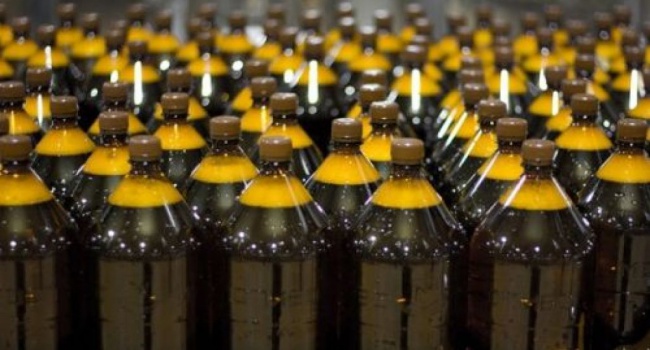 В Украине резко сокращается производство алкогольной продукции