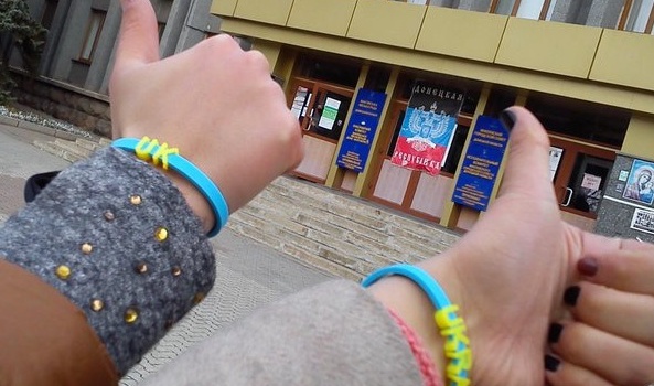 Жители оккупированных территории ждут Украину и втайне отмечают День Независимости