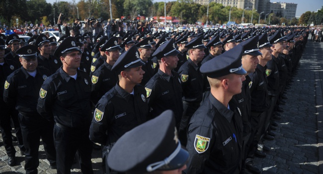 ДТП в Харькове с участием патрульной полиции 