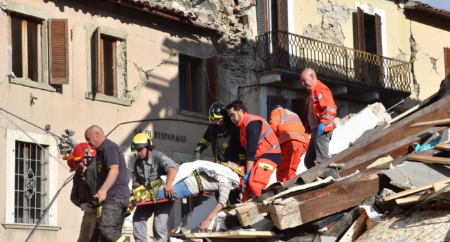 В Италии зафиксировано еще одно землетрясение