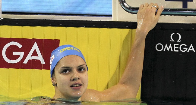 Пловчиха из Украины установила рекорд на Кубке мира