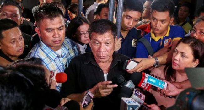 Президент Филиппин заявил, что в стране начнется государственный произвол