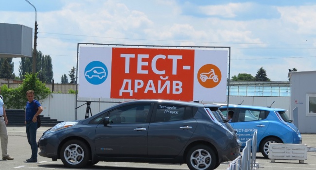 Электромобили в Украине