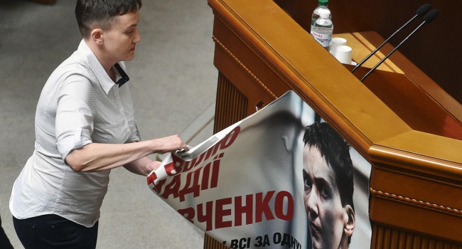 Олешко: со времени начала голодовки Савченко поправилась на несколько килограмм