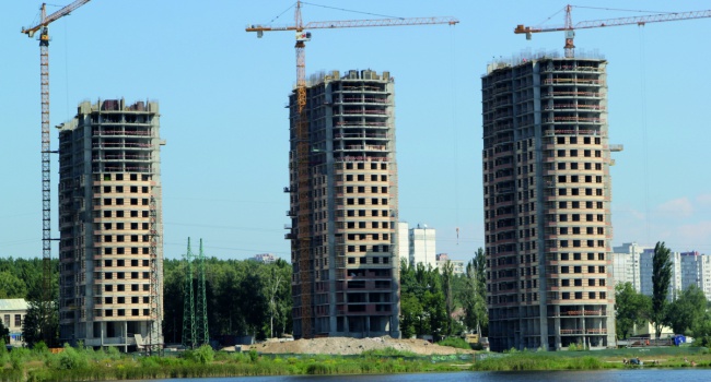 Строительство недвижимости в Киеве практически заморожено
