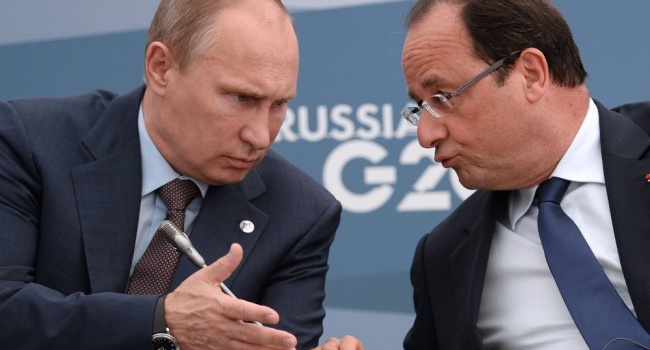Не наигрались: Путин отказался ехать во Францию, Олланд взял слова обратно