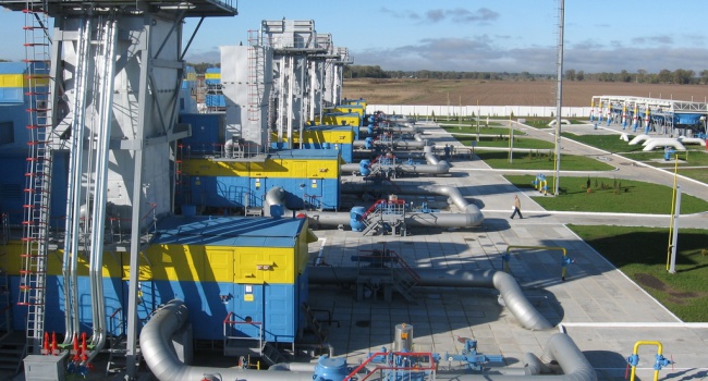 В ПХГ Украины уменьшаются запасы газа