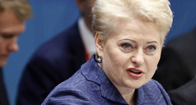 Даля Грібаускайте знову жорстко «пройшлась» по Росії