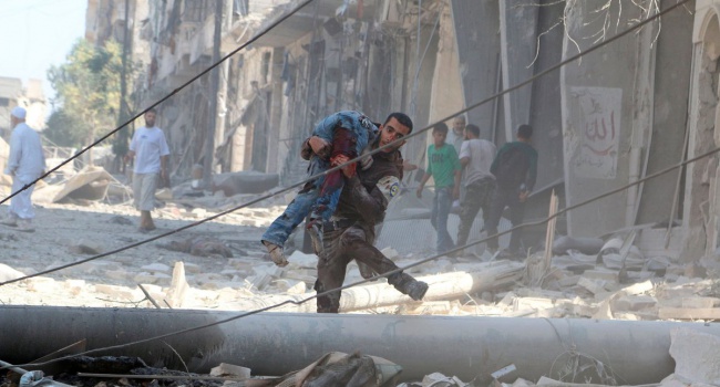 В Алеппо возобновились бомбардировки