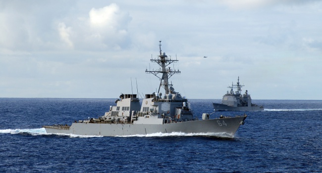 До Чорного моря увійшов військовий корабель США