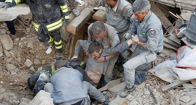 В Италии еще одно мощное землетрясение