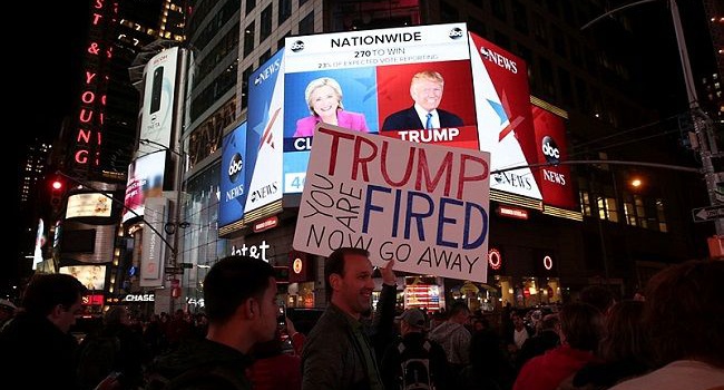 У Нью-Йорку масштабні протести проти президента Трампа