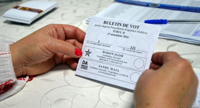 Доленосне голосування на президентських виборах в Молдові завершилось